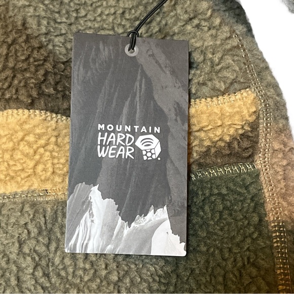 NWT MOUNTAIN HARDWARE MEN’S HiCamp FLEECE PRINTED PULLOVER IN CAMO. Size XL - Picture 9 of 10